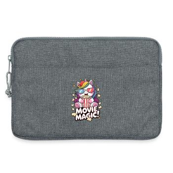 La magie du cinéma ! - Sacoche pour ordinateur portable 13 pouces - gris chiné - Devant