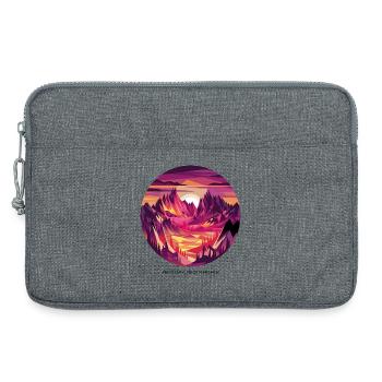 New Day, New Heights - Laptop bag 13" - heather grey - Front
