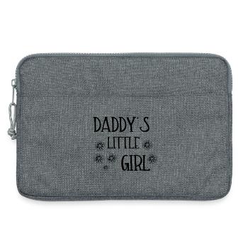 DADDY'S LITTLE GIRL - Laptoptasche 13" - Grau meliert - Vorne
