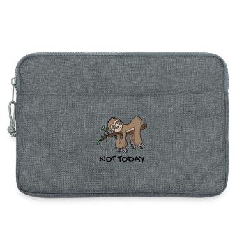 sloth - Laptop bag 13" - heather grey - Front
