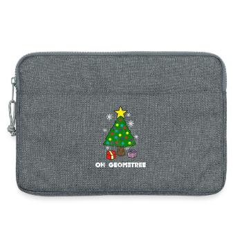 Oh Geometry Math Teacher Mathematics Christmas - Laptoptasche 13" - Grau meliert - Vorne