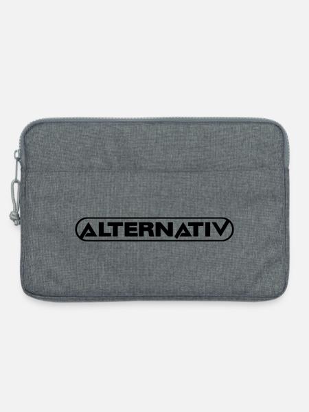 Alternativ - Laptoptasche 13" - Grau meliert