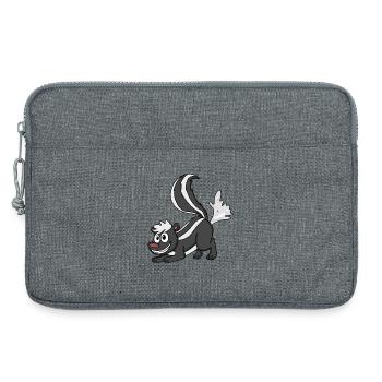 Stinktier - Laptoptasche 13" - Grau meliert - Vorne