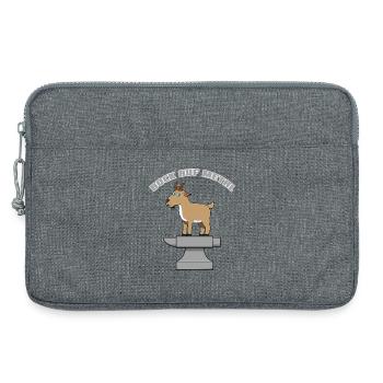 Metal Bock - Laptoptasche 13" - Grau meliert - Vorne