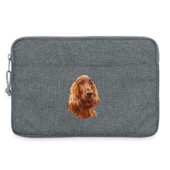 Irish Setter Red - Laptoptasche 13" - Grau meliert - Vorne