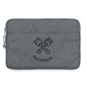 PISTON - CO - Laptop bag 13" - heather grey - Front
