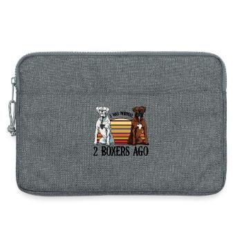 Boxer - Laptoptasche 13" - Grau meliert - Vorne