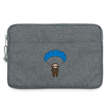 Sloth Paraglider - Laptoptasche 13" - Grau meliert - Vorne