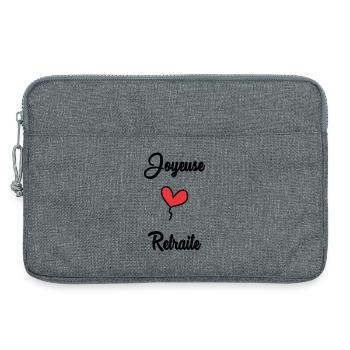 RUHESTAND. RUHESTAND. PENSIONIERT. SENIOR. OMA. OPA - Laptoptasche 13" - Grau meliert - Vorne