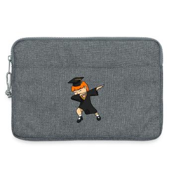 Graduation Girl - Laptoptasche 13" - Grau meliert - Vorne