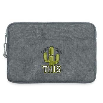 Can't Touch This - Laptop bag 13" - heather grey - Front