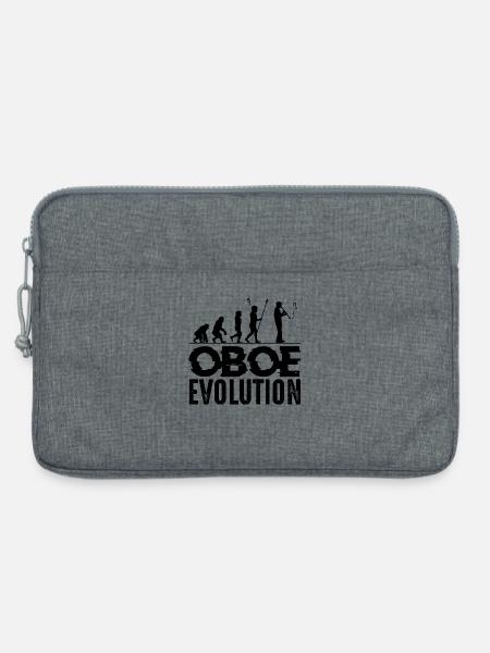Oboe - Laptoptasche 13" - Grau meliert