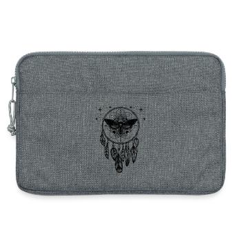 Tarot card occult astrology gothic esoteric - Laptop bag 13" - heather grey - Front