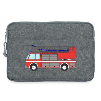 Fire engine Fire engine - Laptop bag 13" - heather grey - Front