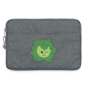 Salad Vegetable Costume Carnival Carnival Partner Shirt - Laptop bag 13" - heather grey - Front
