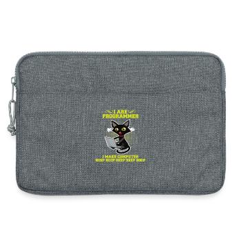 IT Spezialist - Laptoptasche 13" - Grau meliert - Vorne