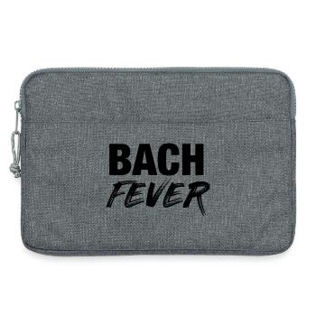 T-shirt de Johann Sebastian Bach - Sacoche pour ordinateur portable 13 pouces - gris chiné - Devant