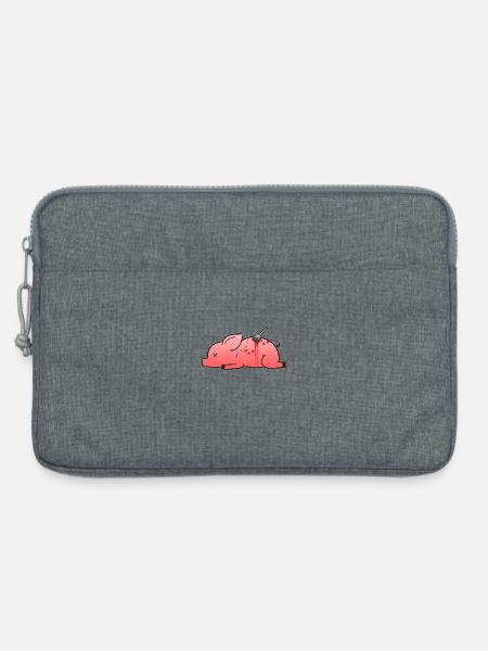 Dead Pig - Laptoptasche 13" - Grau meliert