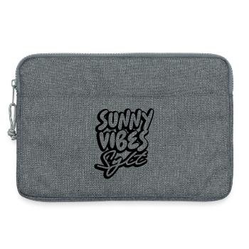 SUNNY VIBES SYLT - Laptoptasche 13" - Grau meliert - Vorne