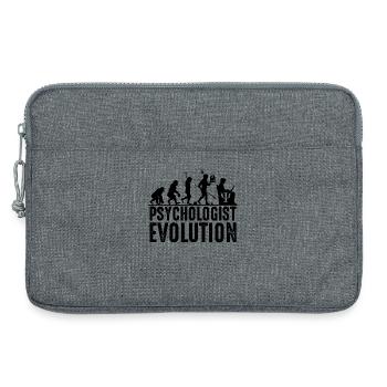psychologue - Sacoche pour ordinateur portable 13 pouces - gris chiné - Devant