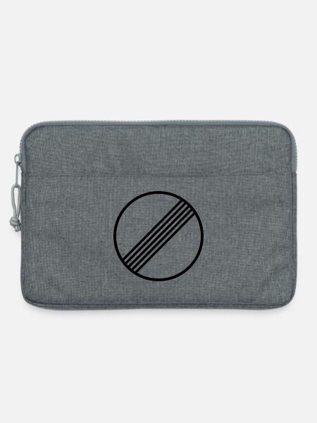 UNBEGRENZT AUTOBAHN DEUTSCHLAND - Laptoptasche 13" - Grau meliert