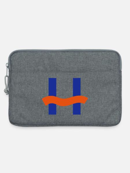 H Boot Klassenzeichen - Laptoptasche 13" - Grau meliert