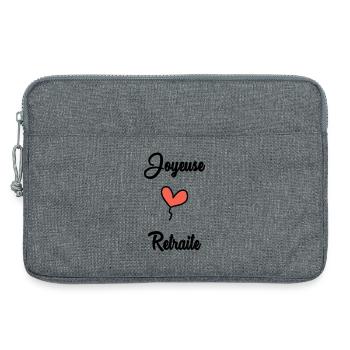 KOLLEGE. ANFANGEN. RUHESTAND - Laptoptasche 13" - Grau meliert - Vorne