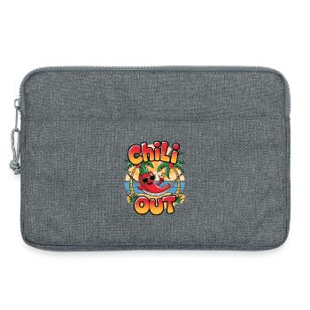 Chili Out - Laptop bag 13" - heather grey - Front