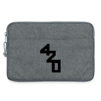 420 Klassenzeichen - Laptoptasche 13" - Grau meliert - Vorne