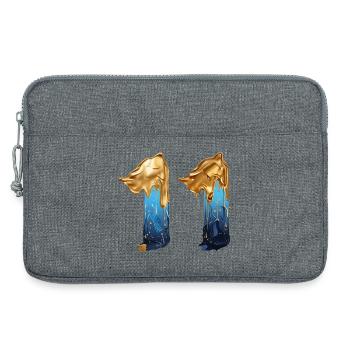 NR. 11 NUMMER 11 COOL 11. GEBURTSTAG - Laptoptasche 13" - Grau meliert - Vorne