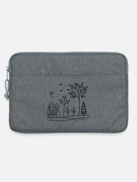 Pure Nature - Laptoptasche 13" - Grau meliert