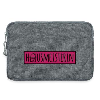 Hausmeisterin - Laptoptasche 13" - Grau meliert - Vorne