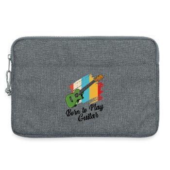 Gitarre - Laptoptasche 13" - Grau meliert - Vorne