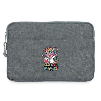 La magie de la science ! - Sacoche pour ordinateur portable 13 pouces - gris chiné - Devant
