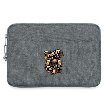 Forge Au Feu Refroidie À La Ale - Sacoche pour ordinateur portable 13 pouces - gris chiné - Devant
