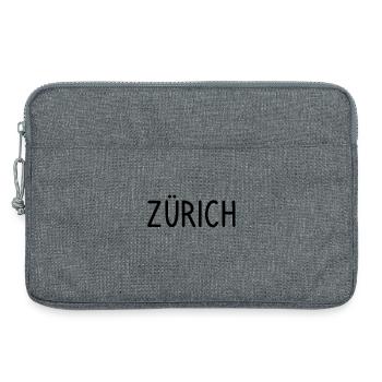 Zurich - Sacoche pour ordinateur portable 13 pouces - gris chiné - Devant