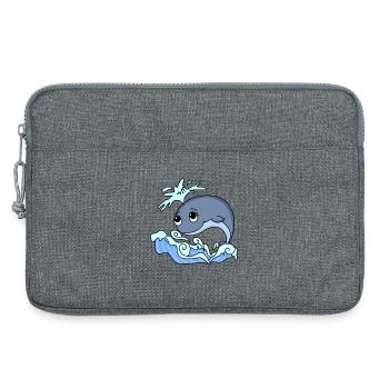 Wal - Laptoptasche 13" - Grau meliert - Vorne