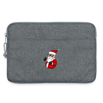 Cool Santa - Laptoptasche 13" - Grau meliert - Vorne