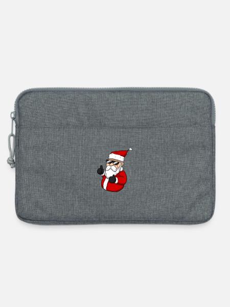 Cool Santa - Laptoptasche 13" - Grau meliert