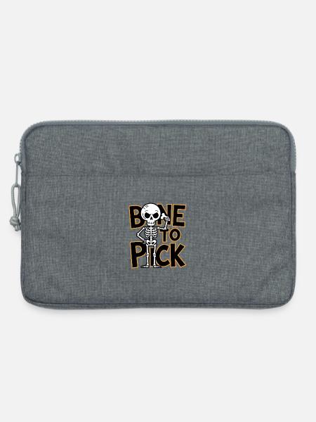 Bone To Pick - Laptop bag 13" - heather grey