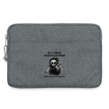 Sensenmann - Laptoptasche 13" - Grau meliert - Vorne