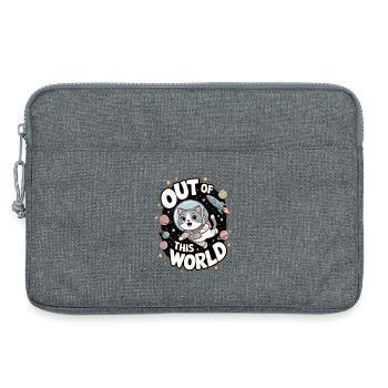 Nicht von dieser Welt - Laptoptasche 13" - Grau meliert - Vorne