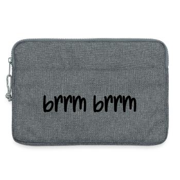 brrm brrm - Laptop bag 13" - heather grey - Front