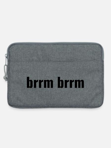 brrm brrm - Laptoptasche 13" - Grau meliert