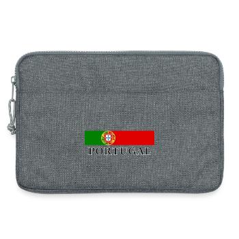 Portugal Stirnband - Laptoptasche 13" - Grau meliert - Vorne