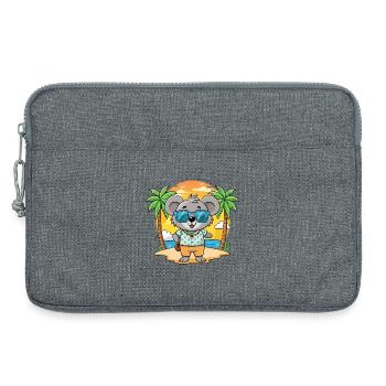 Koala Funny Cartoon Summer Beach Sunglasses - Laptop bag 13" - heather grey - Front