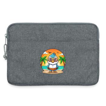 Lunettes de soleil Falcon Funny Cartoon Summer Beach - Sacoche pour ordinateur portable 13 pouces - gris chiné - Devant