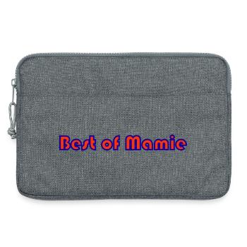 MAMA. MUTTERTAG. SCHÖNEN MUTTERTAG. HERZ - Laptoptasche 13" - Grau meliert - Vorne