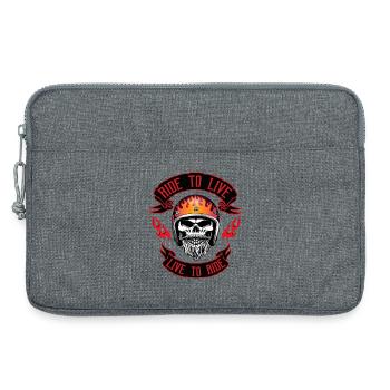 FAHREN SIE ZUM LEBEN - Laptoptasche 13" - Grau meliert - Vorne