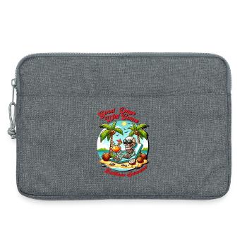 Gute Tage im Sommer - Laptoptasche 13" - Grau meliert - Vorne
